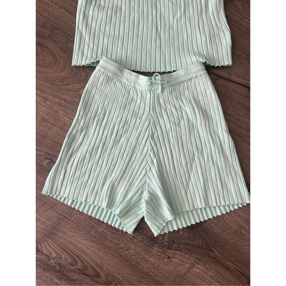 H&M 2-piece viscose- blend set - Mint Green size 20 - Picture 3 of 7